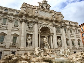 Obraz na płótnie Canvas Trevi Fountain Rome