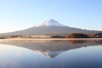 Mount Fuji and Lake Yamanaka JAPAN