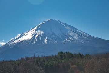 Fototapeta na wymiar World Heritage, Mount Fuji in Japan
