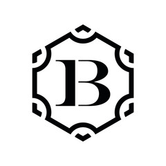 BB B logo design icone