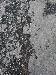 Closeup asphalt texture with top view