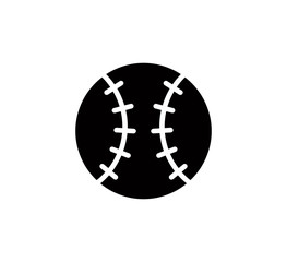 Baseball icon vector logo design template