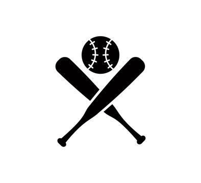 Baseball icon vector logo design template