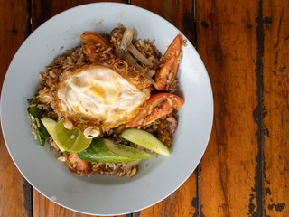 Fried Rice Thai Street Food