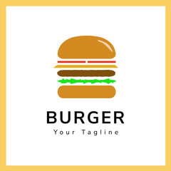 logo design template tasty burger company