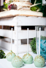 Delicate cupcakes served on table to celebrate children's party, beautiful culinary details full of color and flavor, elegant presentation in Guatemala.