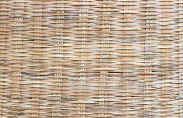 Bamboo handicraft weave Thai style pattern nature texture background