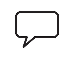 Chat icon. Speech Bubble icon. Vector illustration