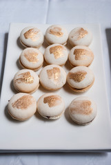 Delicate cupcakes served on table to celebrate children's party, beautiful culinary details full of color and flavor, elegant presentation in Guatemala.