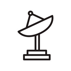 Antenna icon. Vector graphic illustration. Suitable for website design, logo, app, template, and ui. EPS 10.