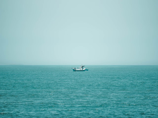 Obraz premium boat in sea
