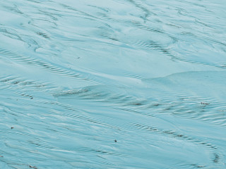 ripples on surface of water