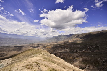 Jubones es un desierto hermoso entre Azuay y Loja, Ecuador