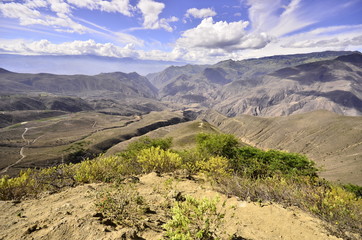 Jubones es un desierto hermoso entre Azuay y Loja, Ecuador