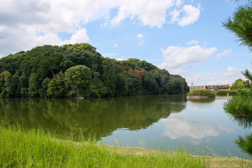 奈良・宝来山古墳（垂仁天皇陵）