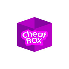 Cheat Box Vector icon logo design