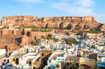 Mehrangarh Fort , Jodhpur. Rajasthan, India