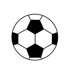 soccer ball icon vector