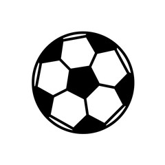 soccer ball icon vector