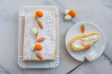 home made easter cake