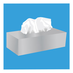 Naklejka premium ティッシュ