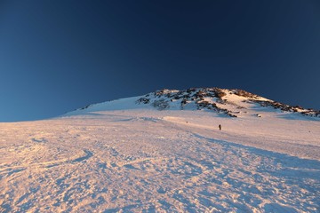 Way to summit of Elbrus