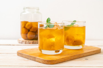 Chinese plum juice