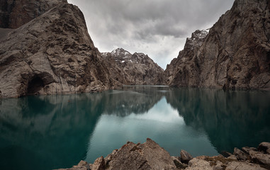 Mountain Lake in Kyrgyzstan