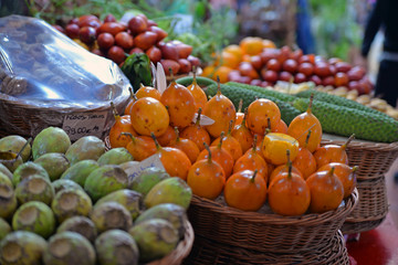 fresh fruits and vegetables