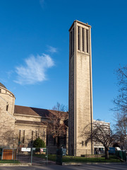 Obraz premium église Sainte Jeanne de Chantal porte de Saint Cloud à Paris