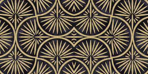 Art Deco Seamless Repeating Pattern