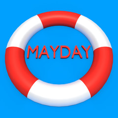 MAYDAY - emergency concept © hafakot