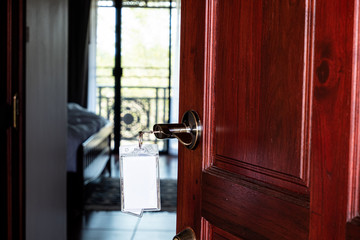 Obraz premium Photos of keys, keys, holes at the open door in the room