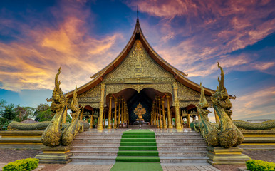 watsirindhornwararam Temples important sights Of Ubon Ratchathani, Thailand