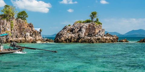 A small island in the Andaman sea