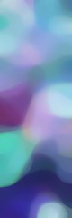 Fototapeta premium blurred iridescent vertical format background with sky blue, dark slate blue and light pastel purple colors and space for text or image