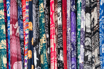 Handicraft  Fabric motifs  in Thailand