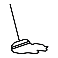 Cleaning icon vector illustration photo