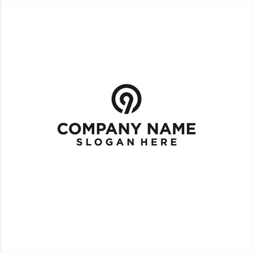 o9 logo icon design vector