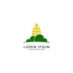 corn logo template