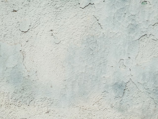 Background in blue and white. Old wall