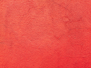  Red background. Red painted concrete wall