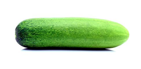 Cucumber isolated on white background