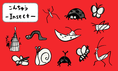 set of wild insects_01_01