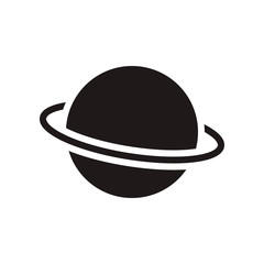 Planet icon. Vector graphic illustration. Suitable for website design, logo, app, template, and ui. EPS 10.