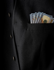 money in a jacket pocket Concept image of Business Acronym AML Anti Money Laundering money, paper, financial, success, symbol, aml, laundering, concept, white, finance monopoly banknote, message, indu