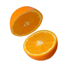 Halved Flying Orange