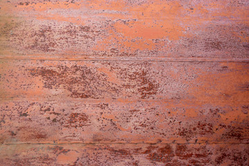 Fototapeta na wymiar texture of rusty iron with peeling paint