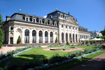 Fototapeta premium Fulda, Stadtschloss mit Orangerie