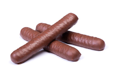 Group of chocolate sticks